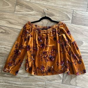 Delta Velvet top